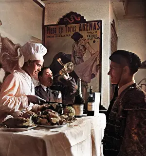 Upcolourisedpic: SPANISH MATADOR BUFFET
