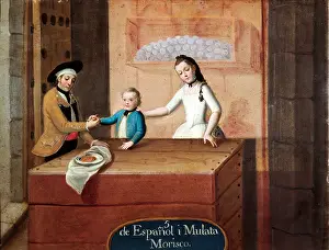 Mulatto: From Spanish and Mulatto: Morisco