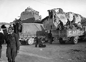 Faction: Spanish national troops after the conquest of Belchite, 1938