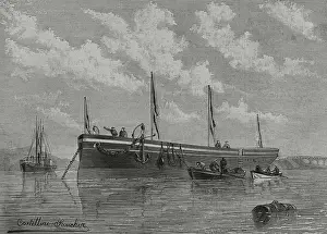 Capuz: Spanish Navy. Alsedo (1882-1898). 2nd class gunboat