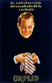 Stripey: SPANISH NECKTIE ADVERT
