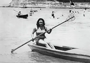 Playa: The Spanish opera singer Las Delcias