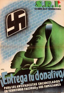 Activism: Spanish poster, International Red Aid