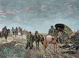 Gendarmerie: Spanish Restoration era (1875-1885). Reign of Alfonso XII. C