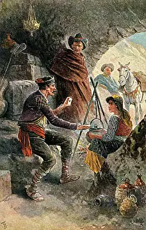 Illicit: Spanish Smugglers hiding out in a cave