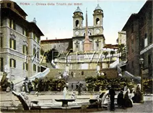 Spagna: SPANISH STEPS/ROME/C1905