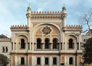 Synagoga: Spanish Synagogue, Jewish quarter, Prague, Czech Republic