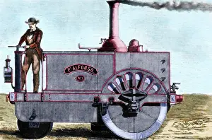 Portable: Spanish traction engine Alfonso by Pedro de Ribera