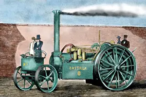 Portable: Spanish traction engine Castilla by Pedro de Ribera
