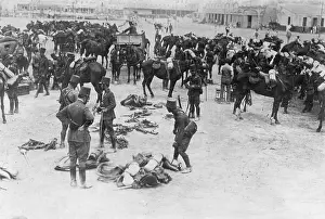 Turbulent: Spanish troops in Melilla, Morocco, during the Kabyle uprisi