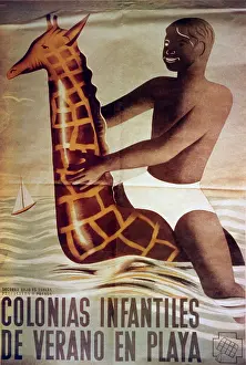 Tanned: SPANISH WAR/CAMP POSTER