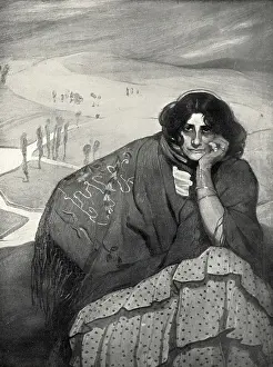 Tasselled: Spanish Woman