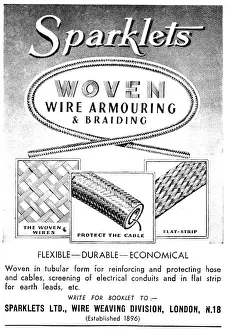 Braiding: Sparklets Woven Wire Armouring & Braiding