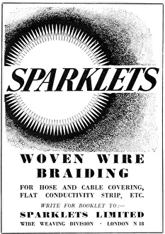 Braiding: Sparklets Woven Wire Braiding 1947