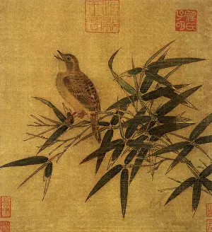1200s: Sparrow on Bamboo