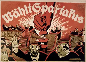 Destroy: SPARTACIST POSTER/1919