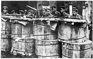 Blockade: SPARTACISTS/BERLIN 1919