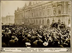 Leftists: Spartacus League demonstration in Berlin in