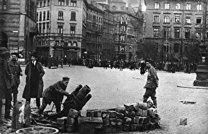Revolutions: Spartacus uprising in Berlin, 1919