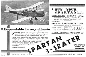Dependable: Spartan Aircraft - Dependable In Any Climate