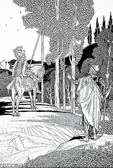 Calls: Spartan general Agis heeding the warning of one