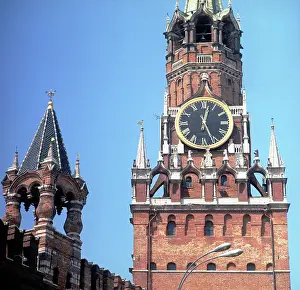 Spasskaya: Spasskaya Tower, 1973