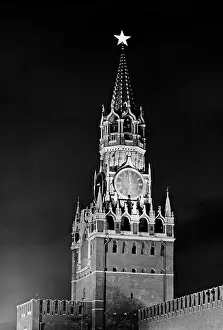Spasskaya: Spasskaya Tower of Moscow Kremlin, 1982