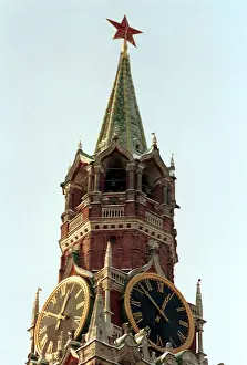 Spasskaya: Spasskaya Tower of Moscow Kremlin, 1997
