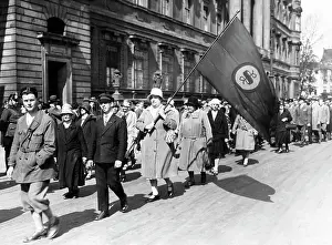Marched: SPD operation group on May Day in Berlin, 1930