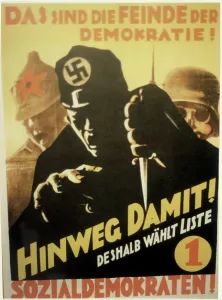 Enemies: SPD POSTER 1931/2