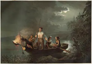 Spearing: SPEARING SALMON/NORWAY