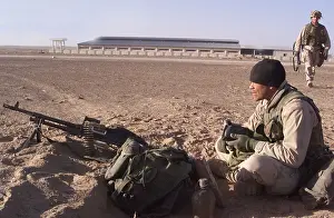 Taliban: An Special Operations infantryman takes ?