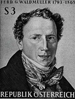 Waldmuller: Special postage stamp Ferdinand Georg Waldmuller