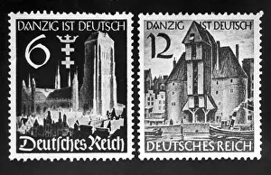 Stamps: Special stamps of Gdansk, 1939