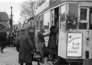 Streetcar: Special streetcar trip of the KdF