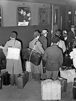 Baggage: Special train for Italian agricultural workers in Berlin
