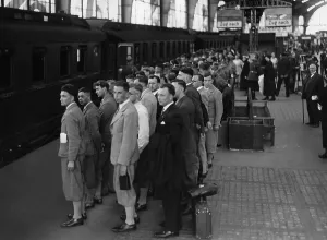 1000: Special train for students for the Ostsemester, 1934