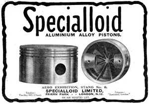 Specialloid: Specialloid Aero Engine Pistons