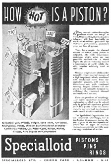 Pistons: Specialloid Pistons & Piston Rings