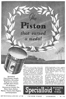 Pistons: Specialloid Pistons & Piston Rings