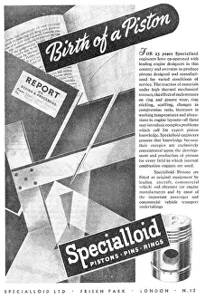 Pistons: Specialloid Pressed, Cast & Forged Pistons