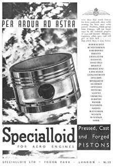 Pistons: Specialloid Pressed, Cast & Forged Pistons