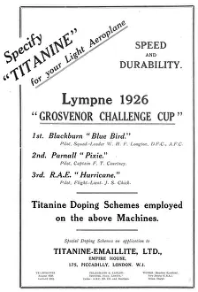 Specify: Specify Titanine Aeroplane Dope For Your Light Aeroplane