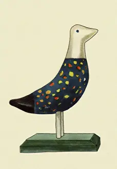 Speckled: Speckled Clay Bird