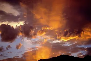 Optic: Spectacular Sunrise with Golden Rays of Sun over
