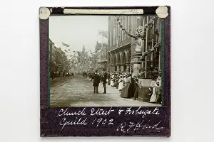 The Preston City Council Harris Museum & Art Gallery: Spectators Preston Guild Procession 1902