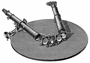 1814: Spectroscope, 1872. Instrument of the type developed