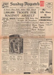 Speculating: Speculating on German assault of Maginot Line