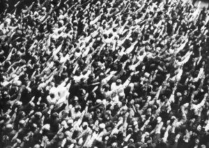 Labourers: Speech of Adolf Hitler in the Dynamohalle of the Siemens Sch
