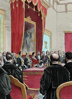 Alfonso: Speech of Alphonse XII at the opening session of the courts